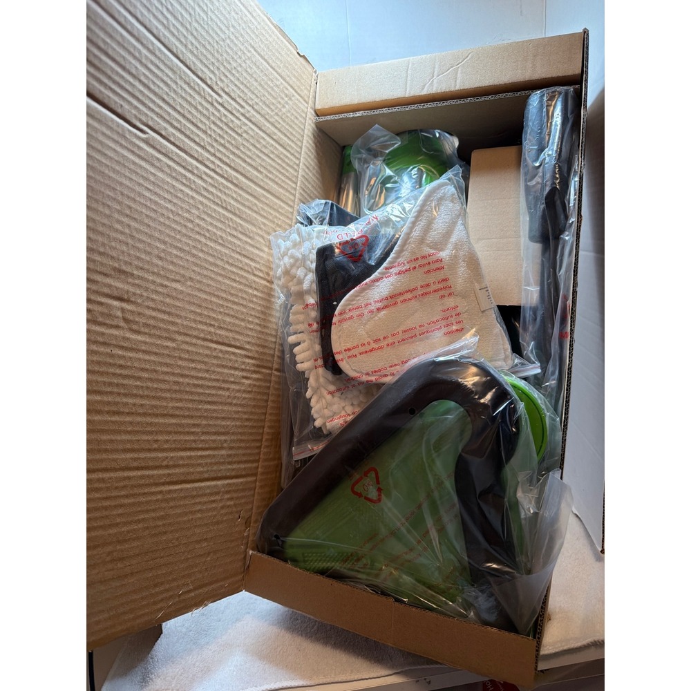 NIOB Thane‎ H2O Mop X5 Steam Cleaner Green 5-in-1 Multipurpose Handheld